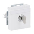 SCHUKO® Steckdosen-Einsatz Safety+ mit Klappdeckel ,