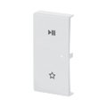Wippe 2-fach links, mit Symbol "Play/Pause"