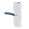 Kombination SCHUKO® Steckdose, mit Wippschalter Aus- und Wechselschaltung   
