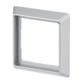 Abdeckrahmen 1-fach alusilber - Allwetter 44® (IP44)