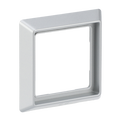 Abdeckrahmen 1-fach alusilber - Allwetter 44® (IP44)
