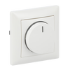 Busch-Drehdimmer LED, Komplettset mit Glimmlampe alpinweiß - Busch-balance® SI