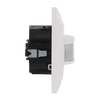 Busch-Wächter® 180 flex, Komplettset, Komfort-Sensor Selectlinse, Relais-Einsatz