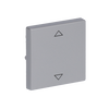 Wippe mit Aufdruck mit Symbol "Pfeil hoch/runter" KNX-Tasterankopplung   