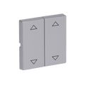Wippe mit Aufdruck mit Symbol "Pfeil hoch/runter" KNX-Tasterankopplung