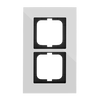Abdeckrahmen 2-fach chrom - carat®   