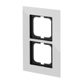 Abdeckrahmen 2-fach chrom - carat®   