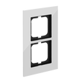 Abdeckrahmen 2-fach chrom - carat®   