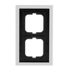 Abdeckrahmen 2-fach chrom - carat®   