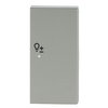 Wippe 2-fach rechts, mit Symbol "Dimmer"   