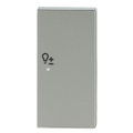 Wippe 2-fach rechts, mit Symbol "Dimmer"