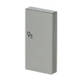 Wippe 2-fach rechts, mit Symbol "Dimmer"