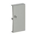 Wippe 2-fach rechts, mit Symbol "Dimmer"