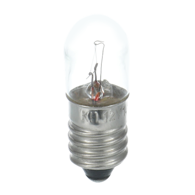 Glühlampe mit E 10 Gewinde für Lichtsignale Glühlampe/weiß, 125 mA, 12 V