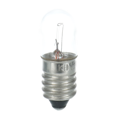Glühlampe mit E 10 Gewinde für Lichtsignale Glühlampe/weiß, 125 mA, 12 V   
