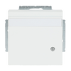 SCHUKO® Steckdosen-Einsatz Safety+ mit LED Kontrolllicht /grün mit Klappdeckel