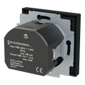 SCHUKO® USB-Steckdosen-Einsatz Safety+ mit USB A/C schwarz matt - Busch-art