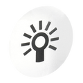 Abtastbares Symbol mit Symbol "Licht"