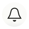 Abtastbares Symbol mit Symbol "Klingel"   