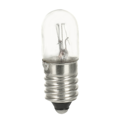 Glühlampe mit E 10 Gewinde für Lichtsignale Glühlampe/weiß, 83 mA, 24 V AC/DC