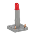 Beleuchtungseinsatz mit Sockel für Schalter/Taster LED/orange, 1 mA, 8...15 V