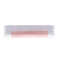 Beschriftungsträger Mittelsteg, von vorne zugänglich transparent - Reflex SI