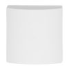 Zwischenring 50x50 mm mit Klappdeckel Kommunikations-Steckverbinder studioweiß