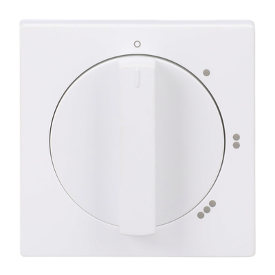 Zentralscheibe mit Aufdruck Symbol "0-1-2-3" für Stufenschalter, Drehknopf