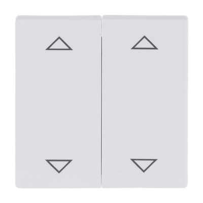 Wippe mit Aufdruck mit Symbol "Pfeil hoch/runter" KNX-Tasterankopplung   