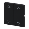 Wippe mit Aufdruck mit Symbol "Pfeil hoch/runter" KNX-Tasterankopplung   