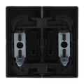 Wippe mit Aufdruck mit Symbol "Pfeil hoch/runter" KNX-Tasterankopplung