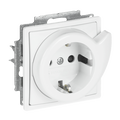 Busch-Servicesteckdose® SCHUKO® Steckdosen-Einsatz Safety+ studioweiß -