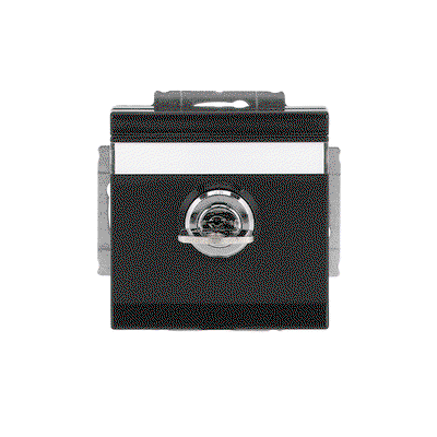 SCHUKO® Steckdosen-Einsatz Safety+ mit Klappdeckel ,