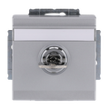 SCHUKO® Steckdosen-Einsatz Safety+ mit Klappdeckel ,
