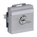 SCHUKO® Steckdosen-Einsatz Safety+ mit Klappdeckel ,