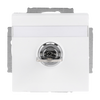 SCHUKO® Steckdosen-Einsatz Safety+ mit Klappdeckel ,