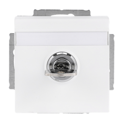 SCHUKO® Steckdosen-Einsatz Safety+ mit Klappdeckel ,