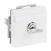 SCHUKO® Steckdosen-Einsatz Safety+ mit Klappdeckel ,