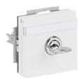 SCHUKO® Steckdosen-Einsatz Safety+ mit Klappdeckel ,