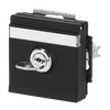 SCHUKO® Steckdosen-Einsatz Safety+ mit Klappdeckel ,