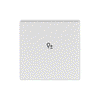 Wippe 1-fach, mit Symbol "Dimmer"   
