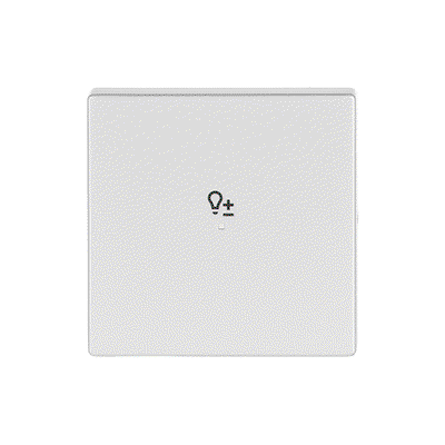 Wippe 1-fach, mit Symbol "Dimmer"   