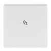 Wippe 1-fach, mit Symbol "Dimmer"   