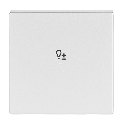 Wippe 1-fach, mit Symbol "Dimmer"