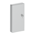 Wippe 2-fach links, mit Symbol "Dimmer"