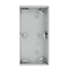Wippe 2-fach links, mit Symbol "Dimmer"   