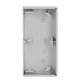 Wippe 2-fach links, mit Symbol "Dimmer"