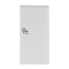 Wippe 2-fach rechts, mit Symbol "Dimmer"   