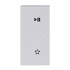 Wippe 2-fach links, mit Symbol "Play/Pause"   