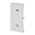 Wippe 2-fach links, mit Symbol "Play/Pause"